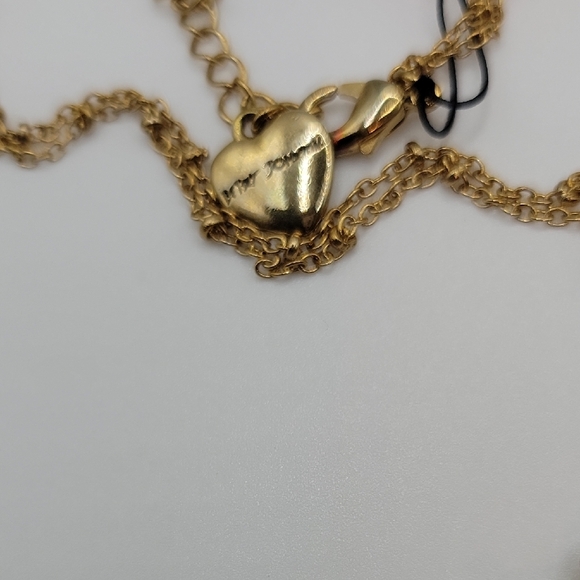 Betsey Johnson Black and Gold Dress Charm Necklace - Picture 3 of 9